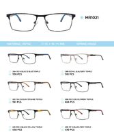 Metal frame with TR-90 temples with spring hinges MR1021