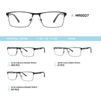 Металлическая оправа с дужками из материала TR-90 MR0027