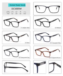 Оправа пластиковая из ацетата с флексом Big City DC5005M