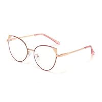 Metal glasses with blue light and UV protection 9746-GT