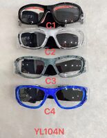 Safety monoblock glasses Mystery YL104N