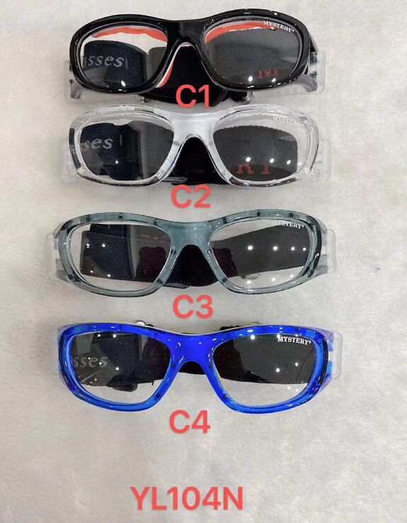 Safety monoblock glasses Mystery YL104N