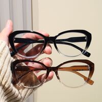 Plastic glasses with blue light protection for women 2397-PN