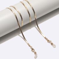 Металлическая нескользящая цепочка, в виде змейки, для очков и масок GL1721