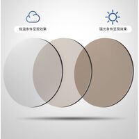 Очки металлические фотохромные с защитой от синего света 9661-GT