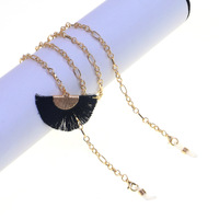 Металлическая цепочка для очков с аксессуаром 