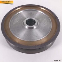 Diamond wheels for processing lenses of plastic, glass and PC on machines LE-300, LE-420, LE-520 and the like