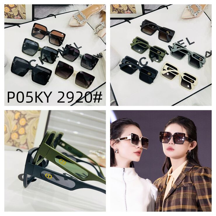 Polarized metal + TR90 sunglasses P05KY 2920