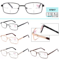 Eyeglasses for men on metal frames Vizzini V7017 dioptries to +5.00 and -8,00