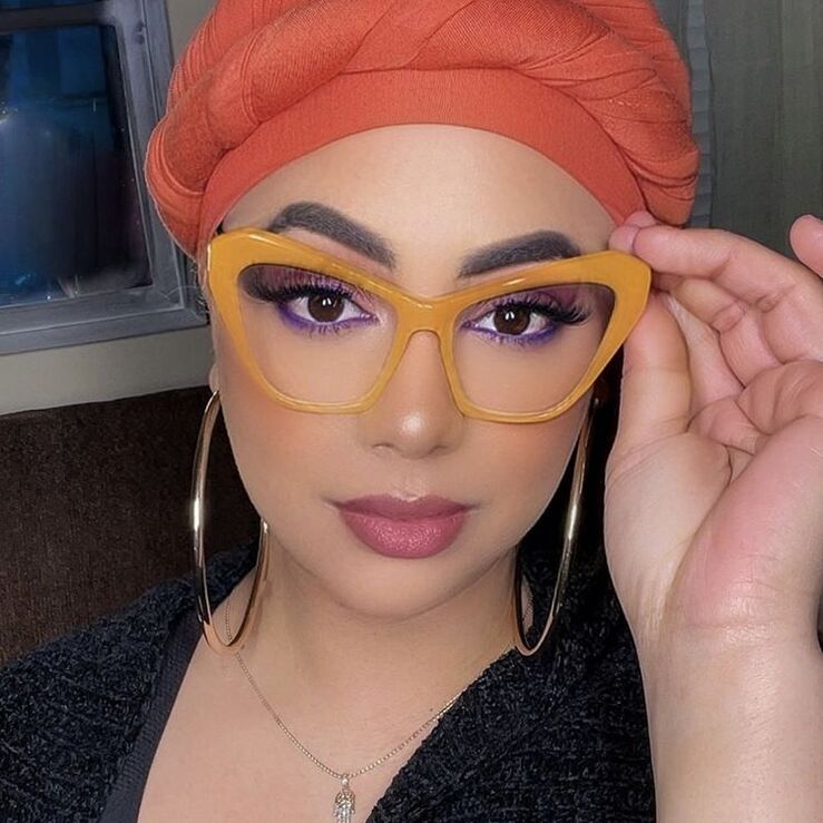 Очки пластиковые женские с защитой от синего света 91010-PN