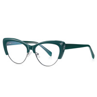 Plastic TR90 frames for glasses with Blue Ray Cut protection and flex hinges FOCUS FCS2178