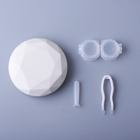 Contact lens kit with mirror and tweezers KD074