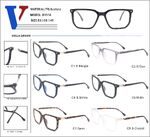 Оправа пластиковая из ацетата TR90 + металл с флексом D1518-DA