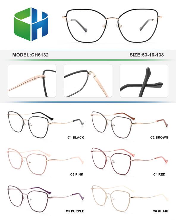 Оправа металлическая с флексом CH6132-DA