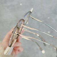 Оправа комбинированная (металл + TR90) с линзами Blue Ray Cut MAMO TR9869