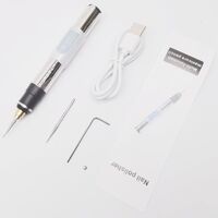 Шлифовальная мини-машинка аккумуляторная для шлифования, полировки, гравировки, сверления E301-46