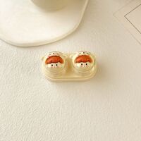 Mini soft contact lens kit retractable W-CT17帽子女孩头