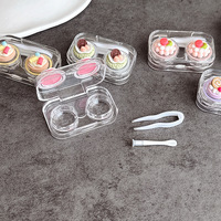 Мини-набор для мягких контактных линз W806透明蛋糕