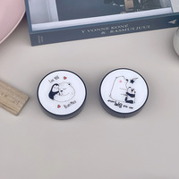 Kit for soft contact lenses (Kits for contact lenses) XF008BearPenguin