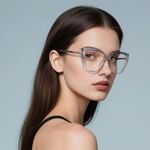 Plastic TR90 frames for glasses for women with UV and Blue Ray Cut protection FOCUS FCS2268