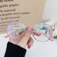 Оправа гибридная, металл + TR90, линзы с Blue Block покрытием SANTA M8014