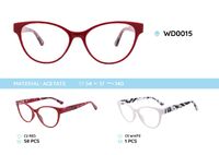 Plastic frames for glasses acetate material WD0015