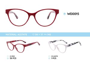 Plastic frames for glasses acetate material WD0015
