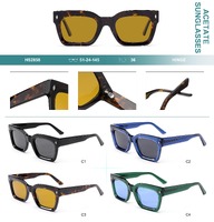 Поляризационные солнцезащитные пластиковые очки из материала ацетат Big City HS2858