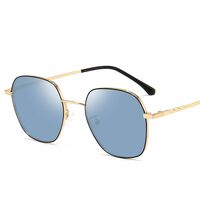 Очки металлические фотохромные с защитой от синего света 9665-GT