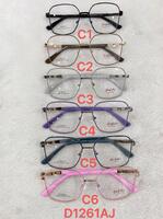 Metal frames for glasses with flex hinges Defile D1261AJ