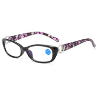 Plastic eyeglasses for reading KY8629 Blue ray cut, diopters from +1.00 to +4.00, PD62-64