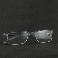 Semi-rimless plastic eyeglasses for reading YL-6184