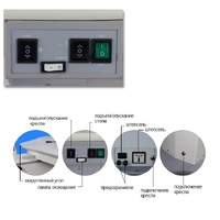Ophthalmologist workstation, combined table C-D, tabletop 720*430 mm