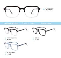 Plastic acetate eyeglasses frame WD2127
