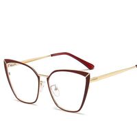 Metal glasses with blue light and UV protection 9702-3-GT