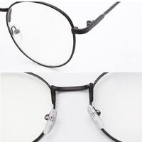 Metal eyeglasses for reading L7010-916, diopters from 0.00 to -4.00, not centered 