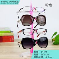 Demonstration acrylic stand with 4 glasses slots A4-4