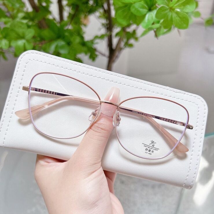 Оправа комбинированная (металл + TR90) с линзами Blue Ray Cut MAMO F93092