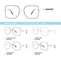 Metal women's frame for glasses MW3107
