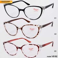 Corrective plastic frame eyeglasses VIZZINI V8182, dioptries +0.75 to +4.00