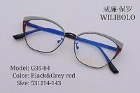 Оправа металлическая ультратонкая Wilibolo G95-84