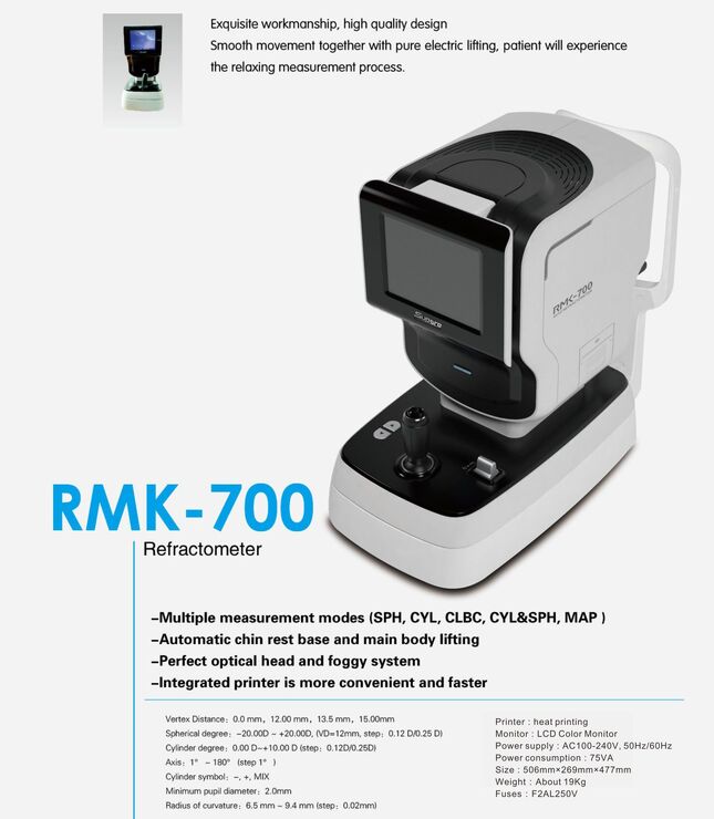 Auto ref-keractometr RMK-700