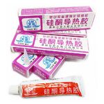 Клей теплопроводящий силикатный термостойкий водостойкий электроизолирующий, термопаста TianMu, 60 г