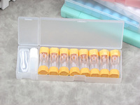 Мининабор с контейнерами для хранения контактных линз DF8BHRGP, 8шт