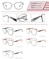 Metal frame with spring hinges LE6436-DA