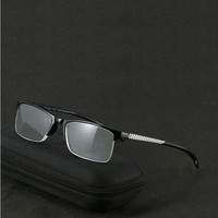 Semi-rimless plastic eyeglasses for reading YL-6184