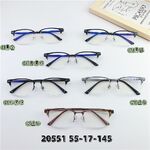 Оправа полуободковая гибридная, металл + TR90, линзы SANTA 20551