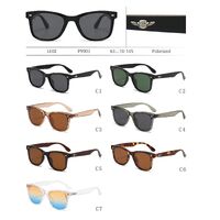 Солнцезащитные поляризационные пластиковые очки Leke P9903