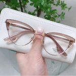 Combined frame (metal + TR90) with Blue Ray Cut protection lenses and flex MAMO S11858