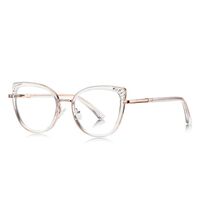 Оправа женская металлическая + TR90, линзы-блюблокеры с защитой от ультрафиолета и синего света More FCS3149